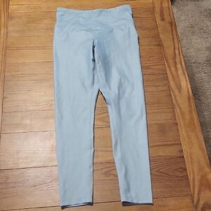 Light Blue High-Waisted Leggings